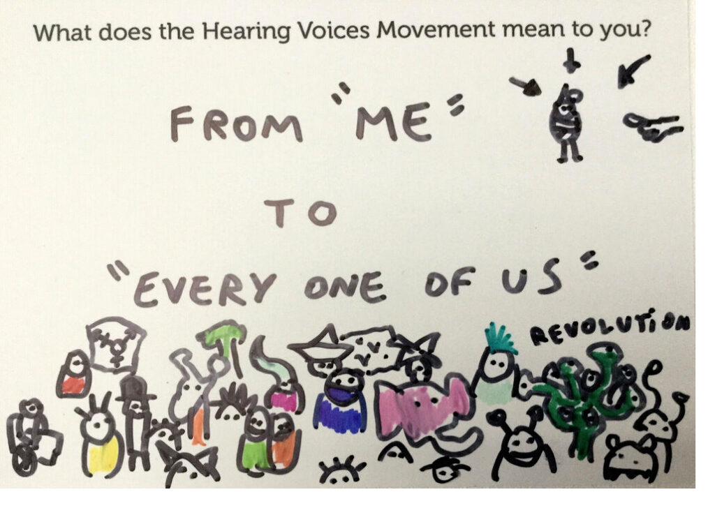 Movimiento de escuchadores de voces; de Darío Cavacini